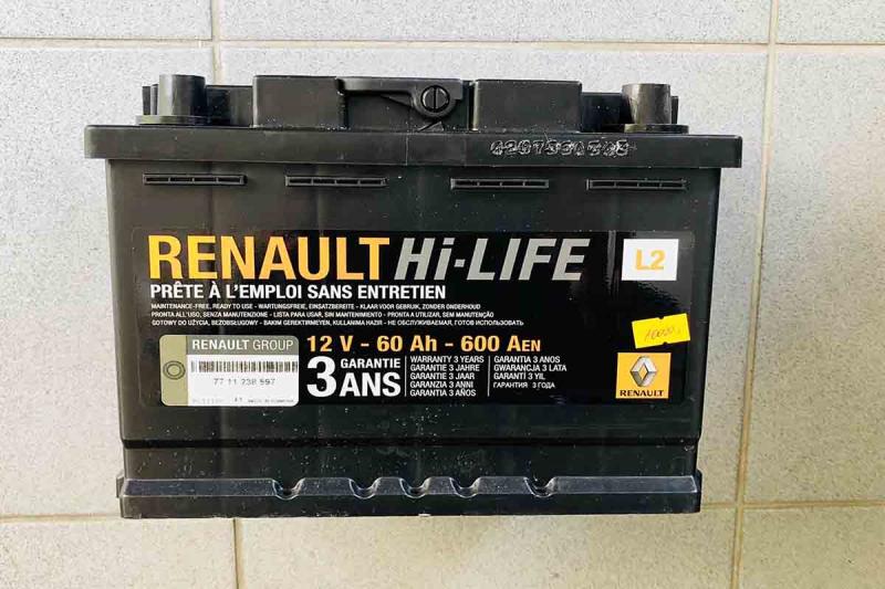 RENAULT HI LIFE AKUMULATOR 60AH 12V 600 AEN - Knežević Auto Delovi